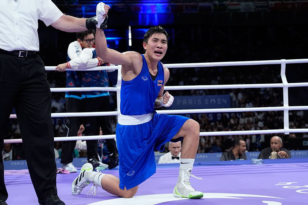 ทัพไทยไม่ไร้เหรียญ!  ‘จันทร์แจ่ม’ต่อยกำชัยขบวนสุดท้าย  ใช้มวยชายช่วยซ้อมหวังทะลุชิงทอง