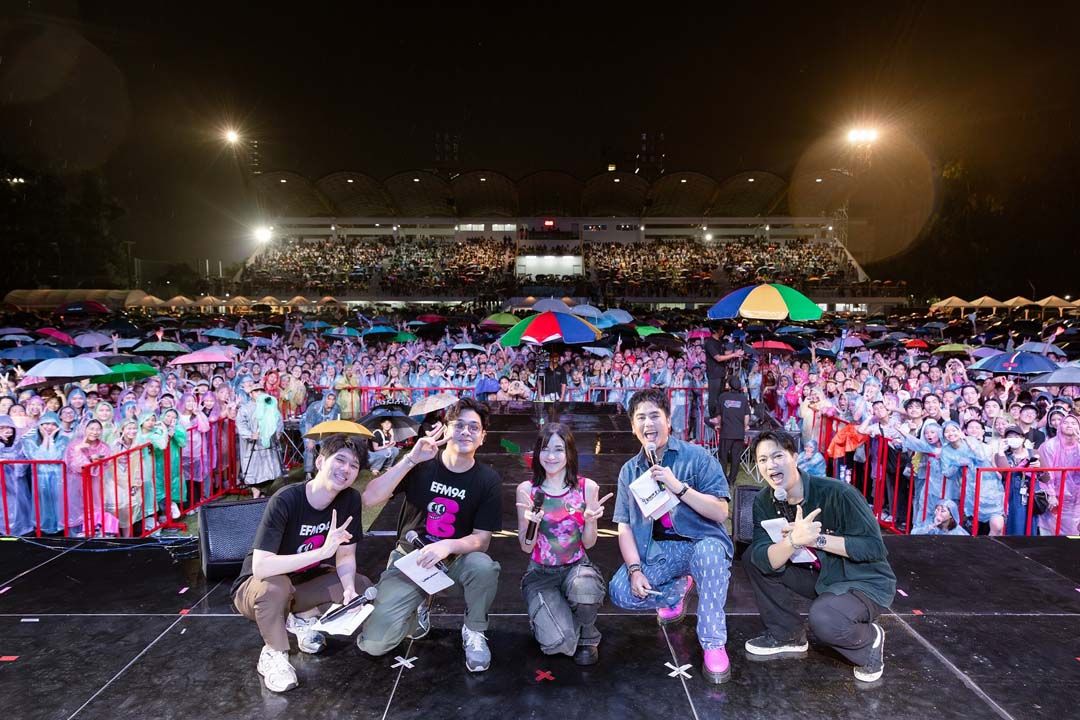 ยกทัพศิลปิน ‘EFM ON TOUR 2024’ สนุกฉ่ำไม่แคร์ฝน
