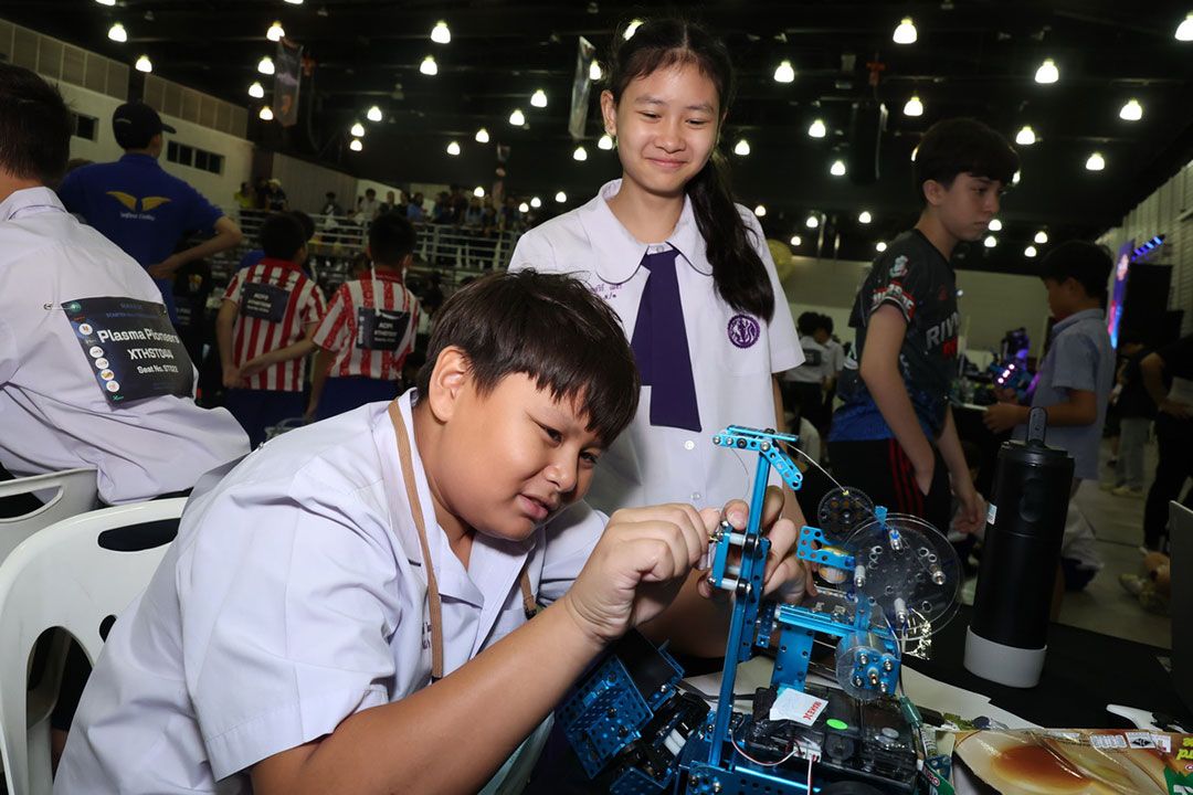 สจล.จัดแข่งขันหุ่นยนต์ระดับโลก 2024 เยาวชน 8 ประเทศร่วมประชันฝีมือ