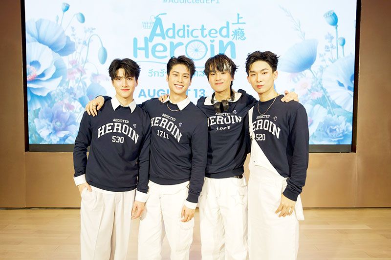 แฟนคลับกรี๊ดห้างแตก รอบ WORLD PREMIERE  ซีรี่ส์ ‘Addicted Heroin รักร้ายนายเสพติด’