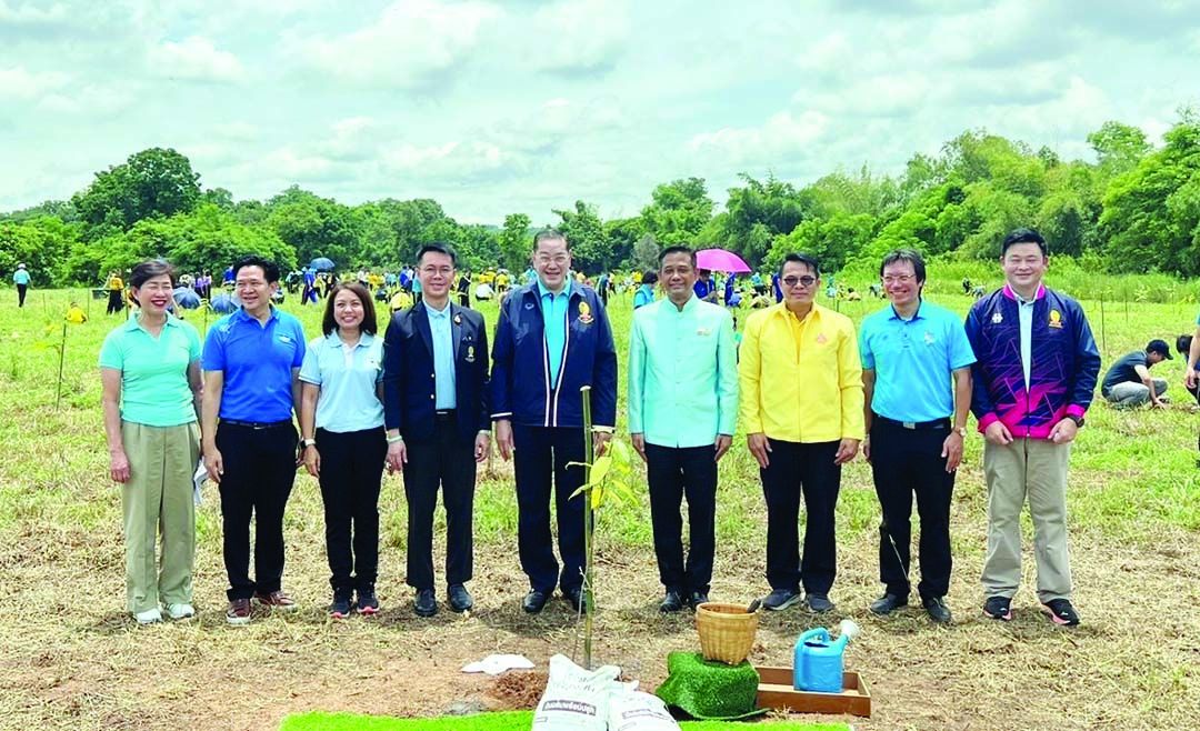 จุฬาฯ สืบสาน สร้างป่า เฉลิมพระเกียรติ สมเด็จพระบรมราชชนนีพันปีหลวง