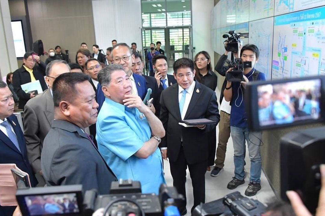 'ภูมิธรรม'นำทีมติดตามสถานการณ์น้ำภาคเหนือ จับมือทุกหน่วยงานร่วมแก้ไขปัญหาอุทกภัย