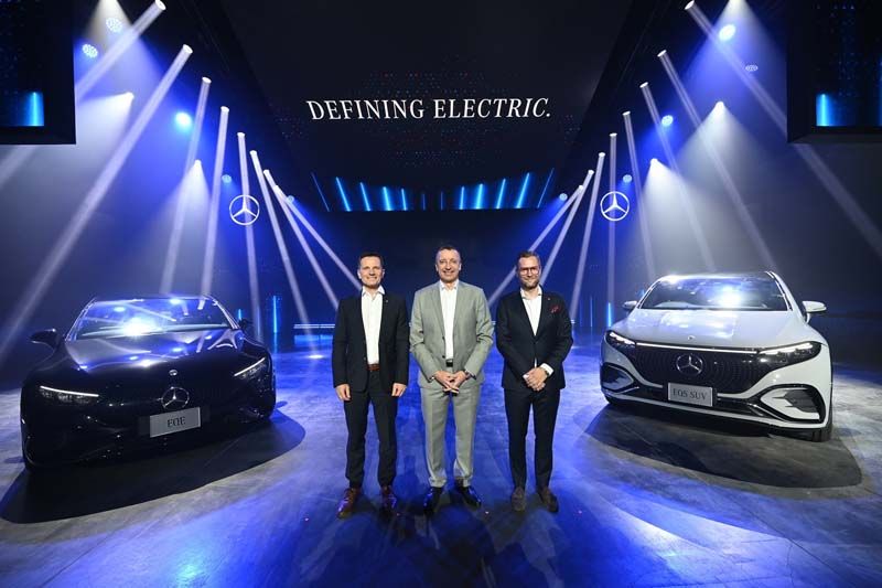 เมอร์เซเดส-เบนซ์ เผยโฉม “The new EQE Sedan” และ “The new EQS SUV”