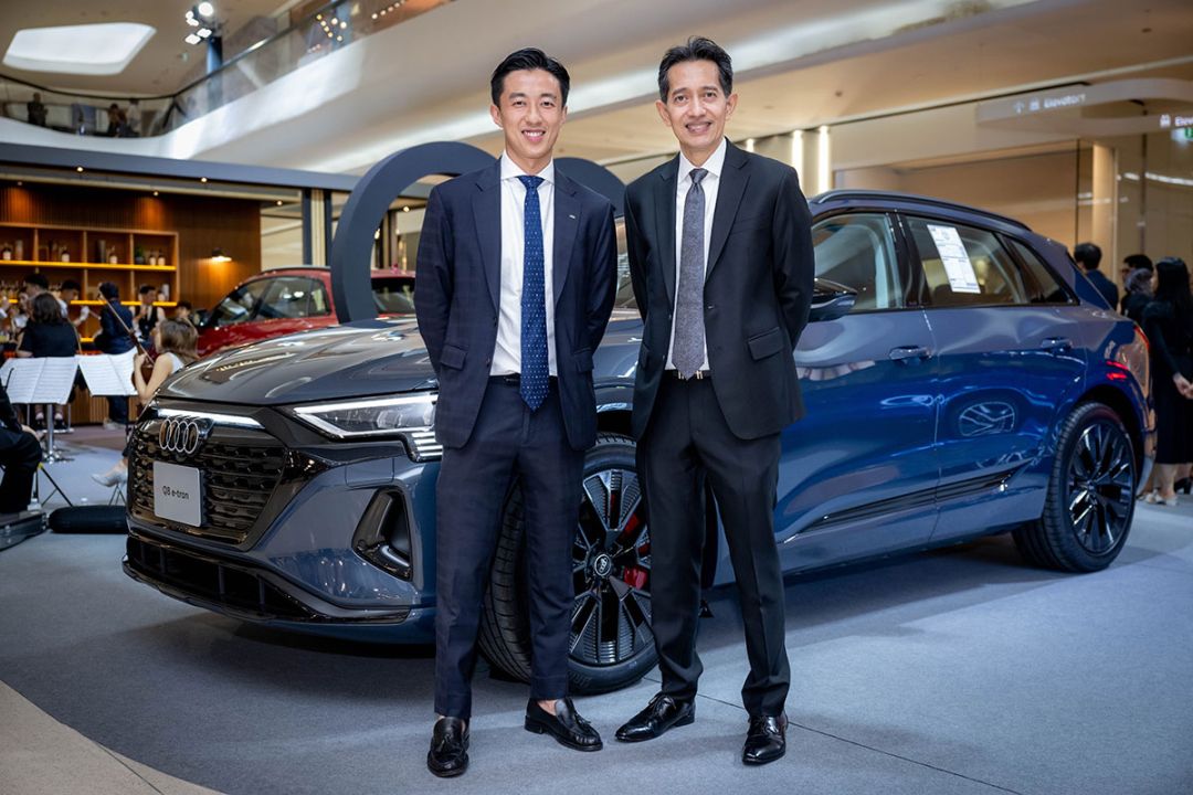 แฟนอาวดี้คนดังร่วมเปิดตัว Flagship SUV ตัวท็อป Q8 ขุมพลัง Plug-in Hybrid