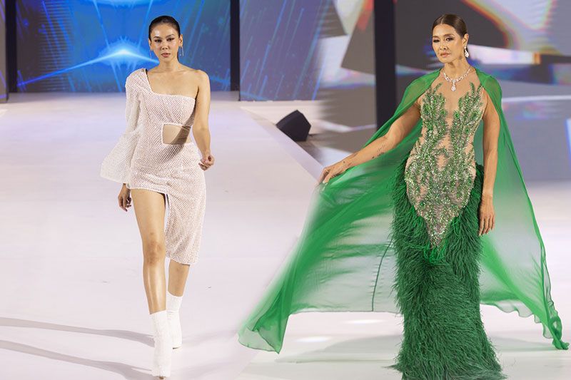 คนบันเทิงร่วมยินดีสองดีไซน์เนอร์ชื่อดัง 'เอ็กซ์-กร'ในงานครบรอบ 10 ปี 'Myriad Grand Monde'