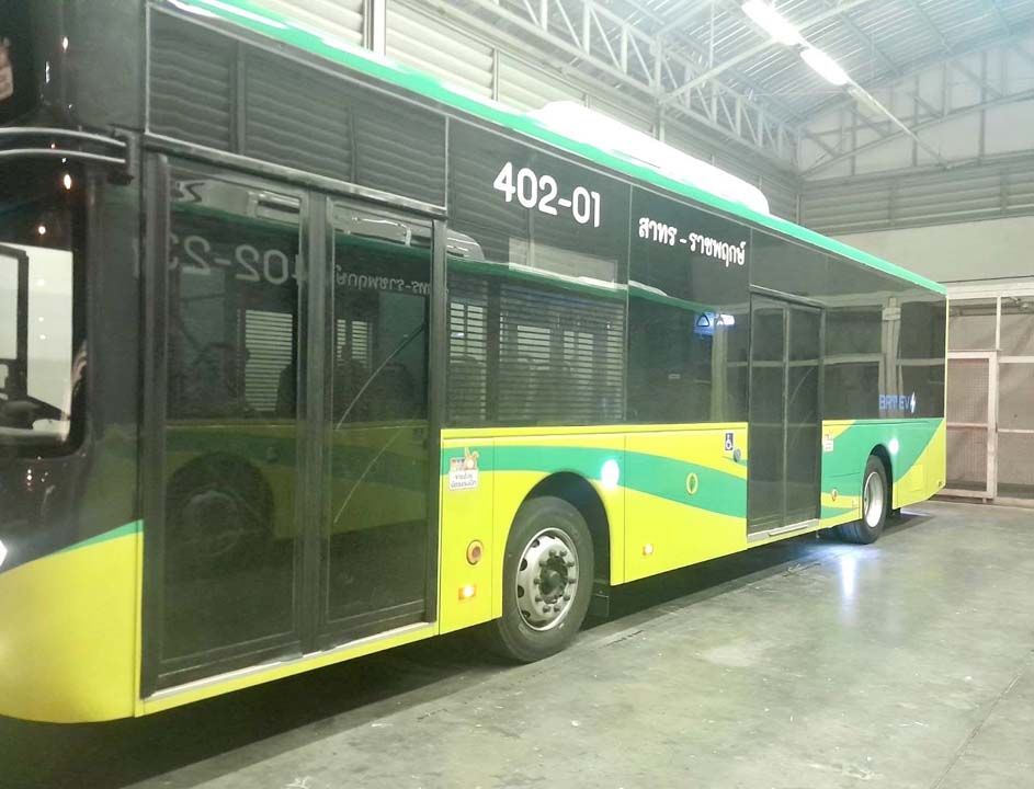 ชวนทดลองนั่ง BRT ไฟฟ้าฟรี 2 ด.  แยกสาทร-ราชพฤกษ์6โมงเช้าถึง4ทุ่ม