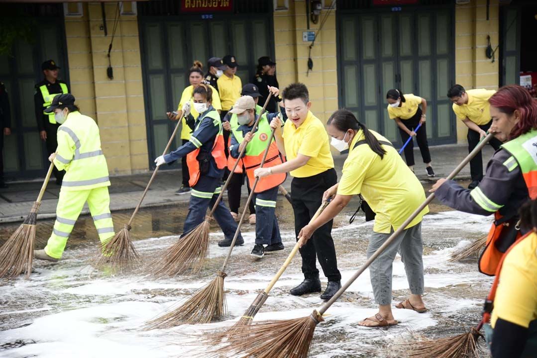 ‘Big Cleaning Day’ซอยโรงโม่ ท่าเตียน