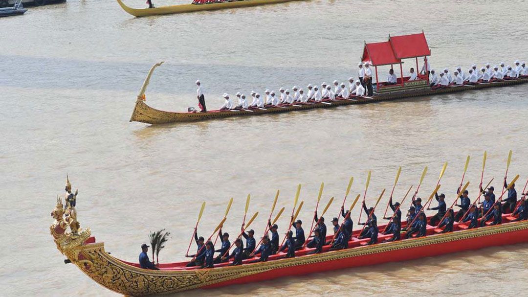 กองทัพเรือจัดการซ้อมย่อย ครั้งที่ 5 ในการจัดขบวนพยุหยาตราทางชลมารค