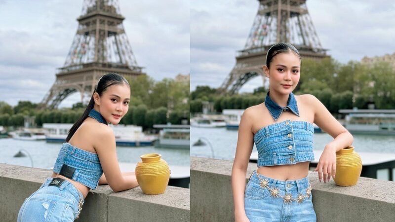 'นิยมยีนส์'ใส่สุด! ยกกองบินลัดฟ้าปารีส เปลี่ยนลุค 'ลำไย ไหทองคำ' สไตล์ลัคชูคู่หอไอเฟล