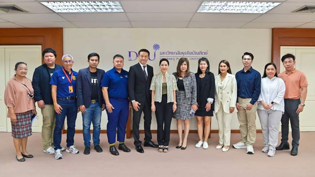 สมาคมนักศึกษาเก่า ม.ธุรกิจบัณฑิตย์ เข้าพบอธิการบดีฯ ขับเคลื่อนมุ่งกระชับเครือข่ายศิษย์เก่า