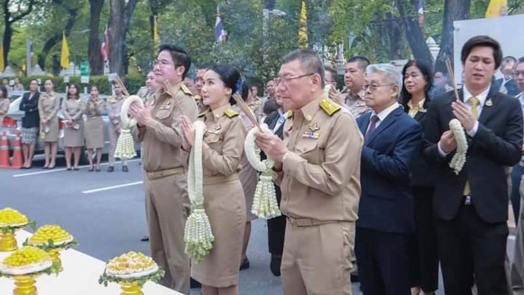 'อธิบดีกรมฝนหลวง'ร่วมสักการะสิ่งศักดิ์สิทธิ์ ในโอกาส'รมว.เกษตร-รมช.เกษตร'เข้ารับตำแหน่งฯ