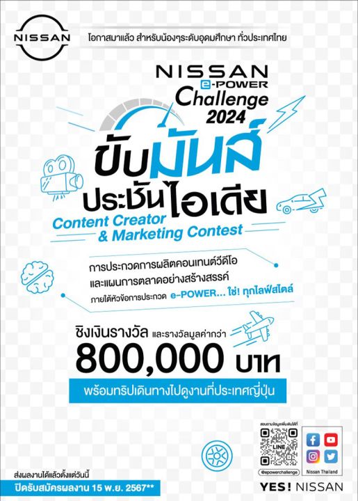 โครงการ Nissan e-POWER Challenge 2024