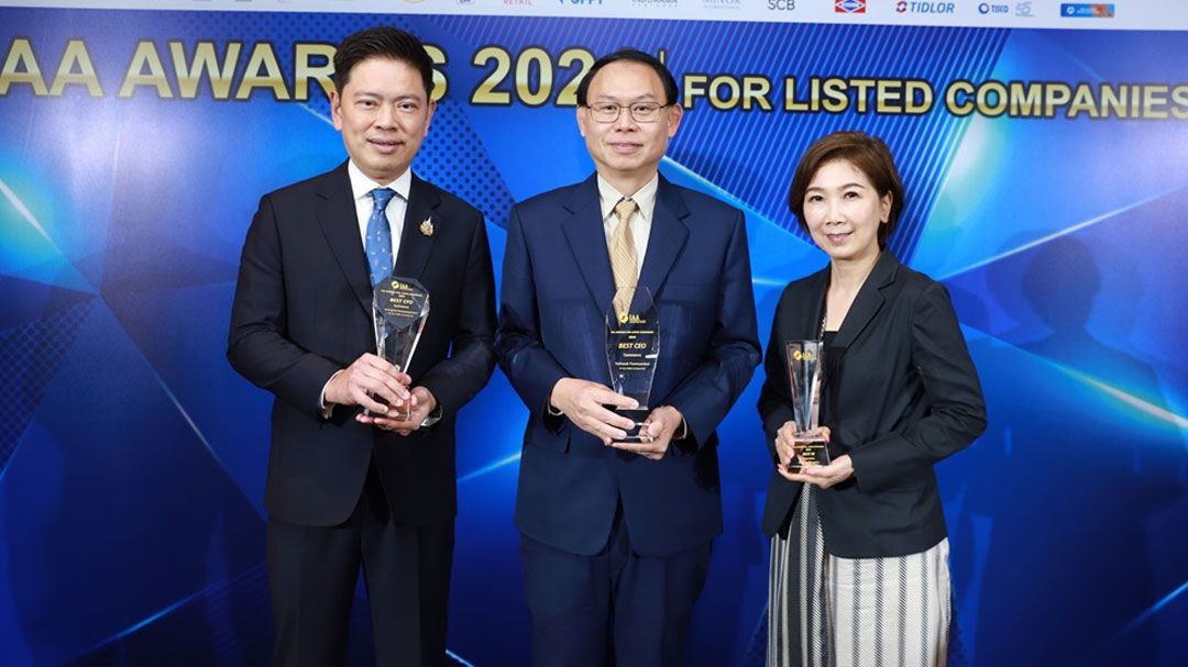 ซีพี ออลล์ รับรางวัล CEO CFO และ IR ยอดเยี่ยมจากเวที IAA Awards for Listed Companies 2024