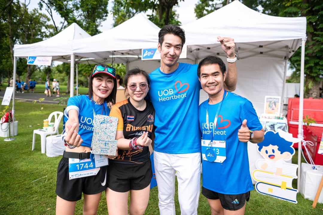 'เดี่ยวสุริยนต์'ร่วมงานวิ่งระดมทุนหนุนการศึกษาเด็กไทย