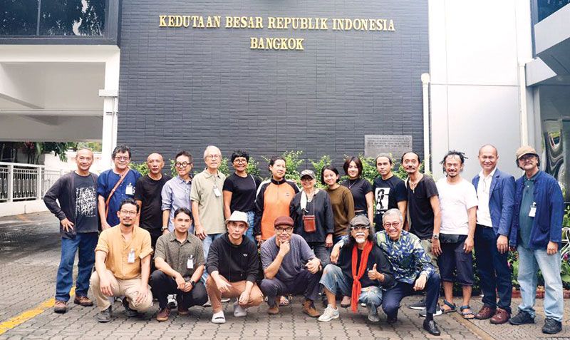 24 ศิลปิน จากอินโดนีเซียและไทยจัดแสดงผลงานจิตรกรรม
