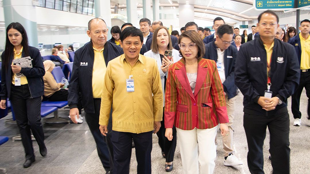 'มนพร'สั่งสนามบินกระบี่เตรียมพร้อมรับเที่ยวบินช่วงไฮซีซั่น คาดผู้โดยสารเพิ่มกว่า 60%