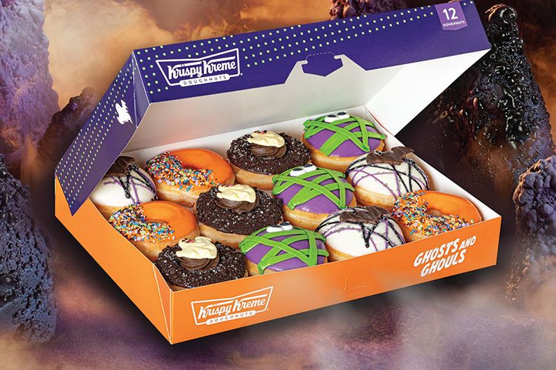 คริสปี้ ครีม ส่งก๊วนผีสุดแสบป่วนเทศกาลหลอน HalloweenGhostsandGhoulsDoughnuts
