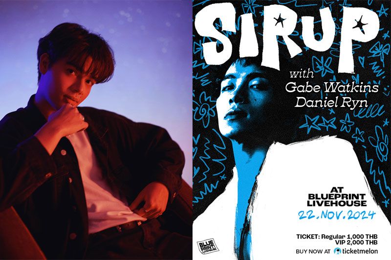 'Gabe Watkins'แขกรับเชิญพิเศษ ให้ศิลปินเจป็อปมากฝีมือ 'SIRUP'ใน 'SIRUP LIVE in Bangkok 2024'