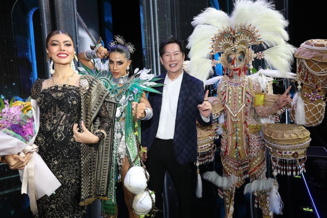 'มิสแกรนด์อินเตอร์เนชั่นแนล2024'รอบ'ชุดประจำชาติ 70'ดีไซน์โชว์เอกลักษณ์พื้นถิ่นสุดอลังการ