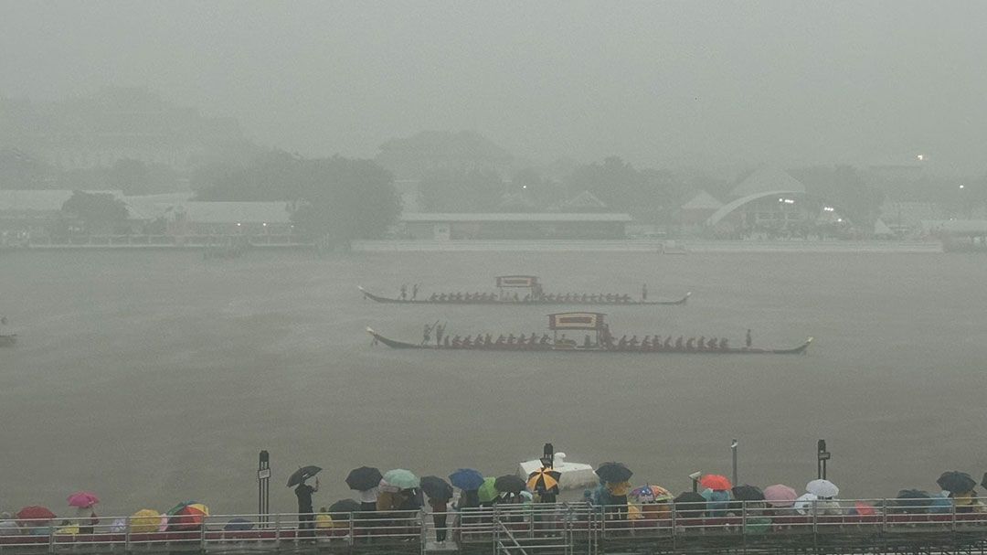 'กองทัพเรือ'เตรียมฝึกซ้อมจัดขบวนพยุหยาตราทางชลมารค อีกครั้ง 24 ต.ค.นี้