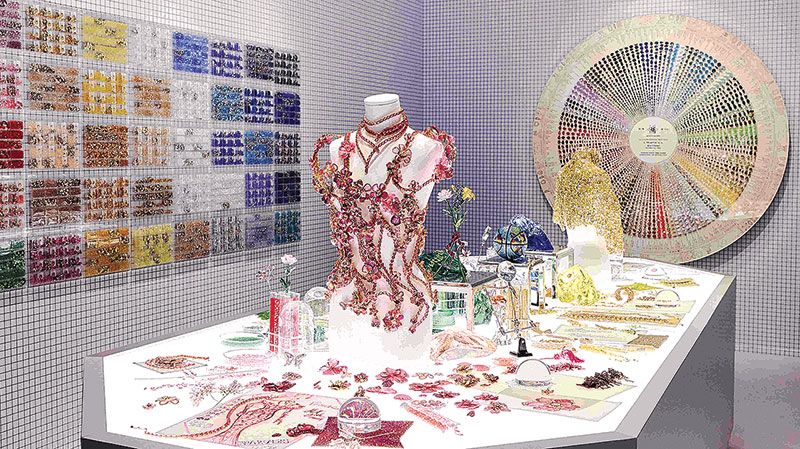 เซเลบริตี้เฉลิมฉลองการเปิดตัวนิทรรศการ Swarovski-Masters of Light