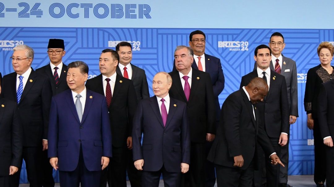 'มาริษ'ร่วมเฟรม'ปูติน-สี จิ้นผิง' ระหว่างประชุม BRICS Plus Summit ที่รัสเซีย
