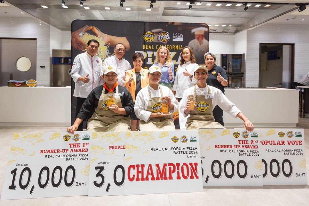 เรียล แคลิฟอร์เนีย มิลค์ ท้าทายเชฟรุ่นใหม่ใน 'Real California Pizza Battle Thailand 2024' ยกระดับพิซซ่าสัญชาติไทยสู่เวทีโลก