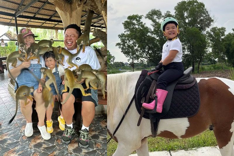 'หนูแหม่ม สุริวิภา'คุณแม่สายกิจกรรม! เติมพลังความสุขให้ลูกสาว