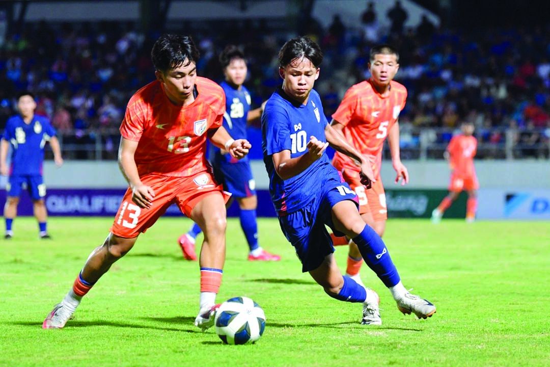 ล่าตั๋วบอลโลก!  ช้างศึกหนุ่มรั้งโถ 2 ลุยชิงแชมป์เอเชีย