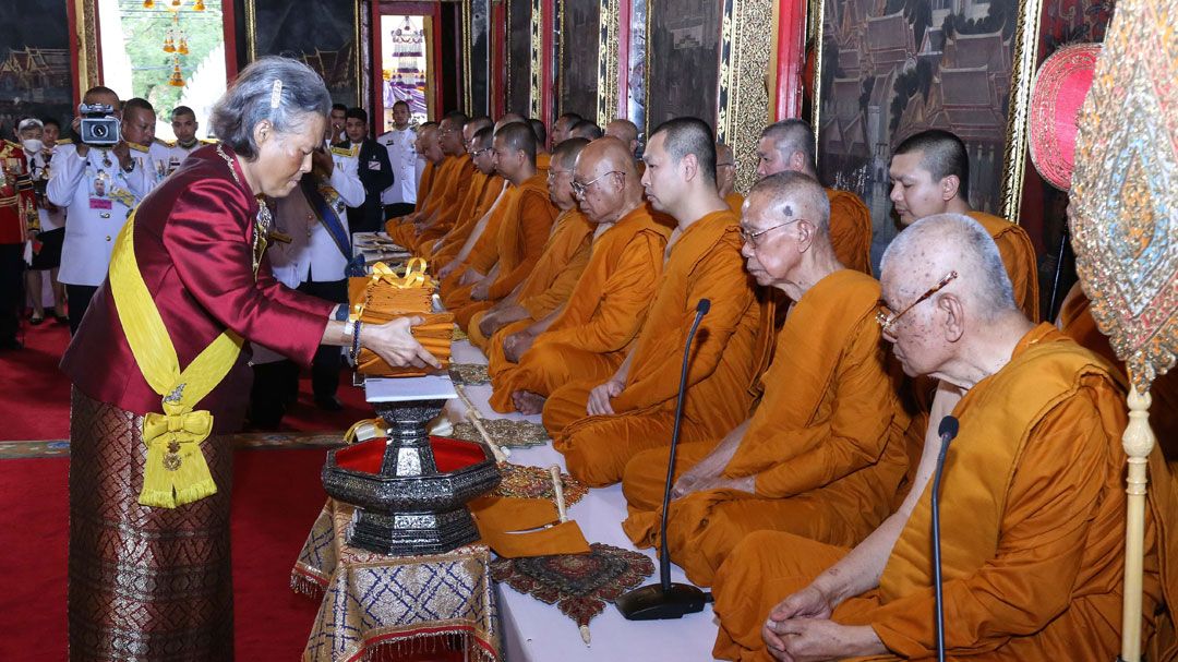 กรมสมเด็จพระเทพฯ ทรงบำเพ็ญพระราชกุศล ถวายผ้าพระกฐิน วัดราชประดิษฐสถิดมหาสีมาราม