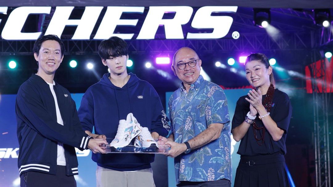 SKECHERS ไม่ทำให้ผิดหวัง ดึงสองซุป’ตาร์ ‘ชาอึนอู-อาโป’ ร่วมงาน ทำห้างแตก