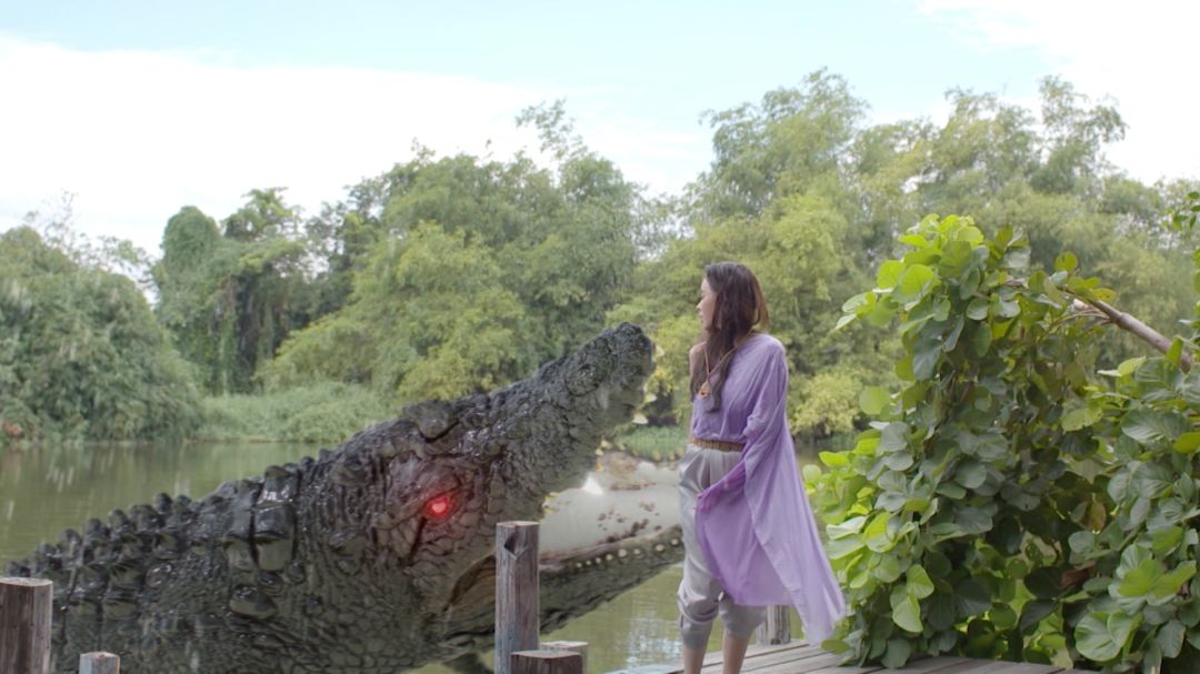 'กอล์ฟ-เทียน'ช็อกตาค้าง 'โอห์ม' แปลงกายเป็นจระเข้ฉุด'ไอซ์'ลงน้ำคาตา