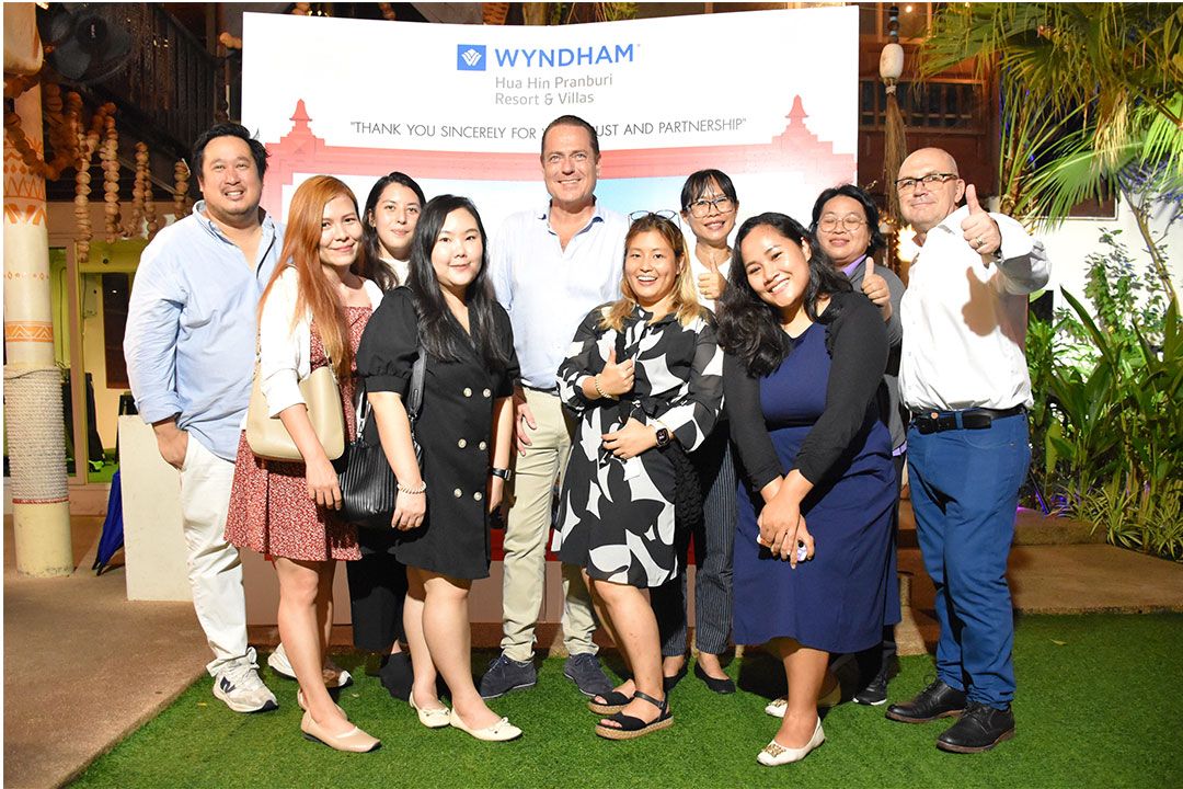 วินแดม หัวหินฯ จัดงานเลี้ยงขอบคุณลูกค้า พร้อมรุกตลาดคู่รัก-ครอบครัว-คนรักสัตว์เลี้ยง