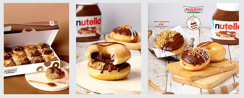 คริสปี้ ครีม ส่งความอร่อยระดับตำนาน  Krispy Kreme x prepared with nutella
