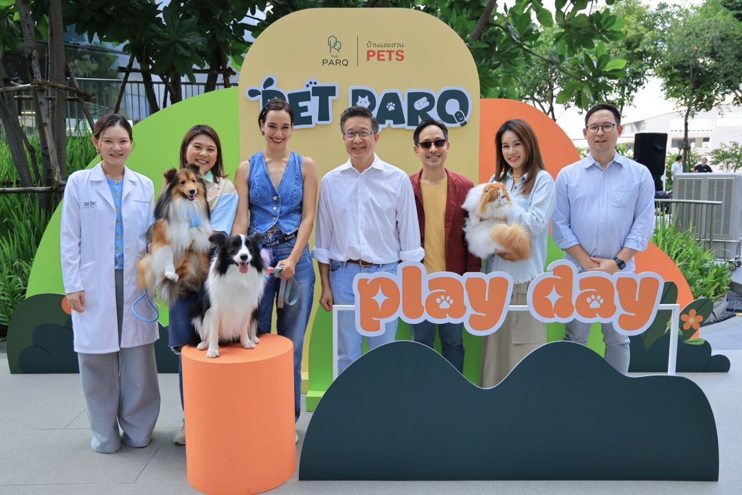 'สา-มาริสา' ควงน้องหมามันเดย์ ร่วมฉลองเปิด เพ็ท ปาร์ค สวนลอยฟ้าเพื่อสัตว์เลี้ยง