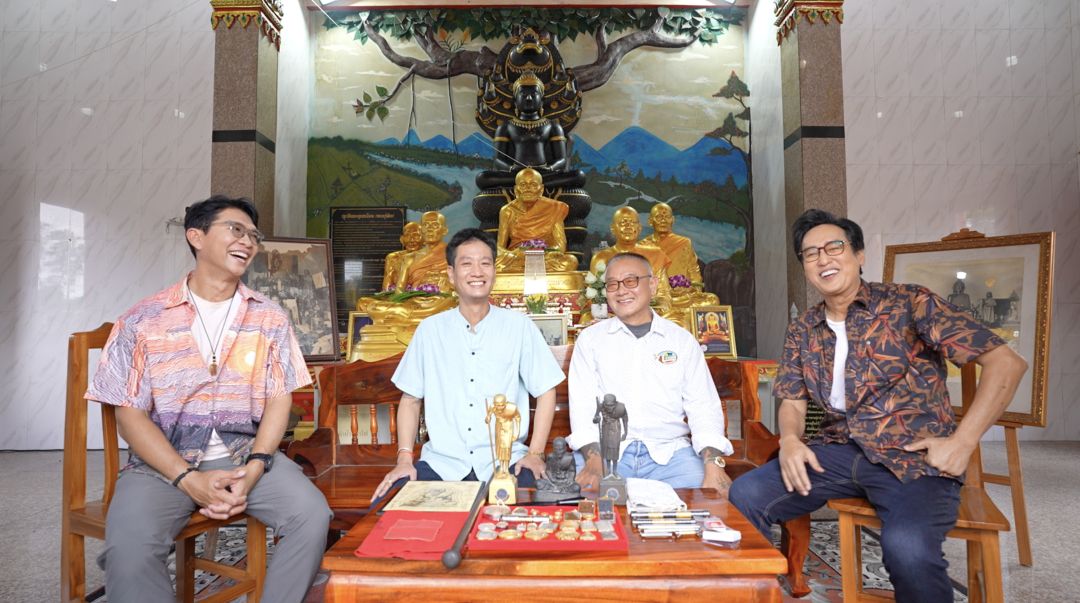 'หนุ่ม แท่ง'พาชมความงาม 'วัดสาลีโขภิตาราม'ชิลร้านริมน้ำใน 'หนุ่มแท่ง อารามทัวร์'