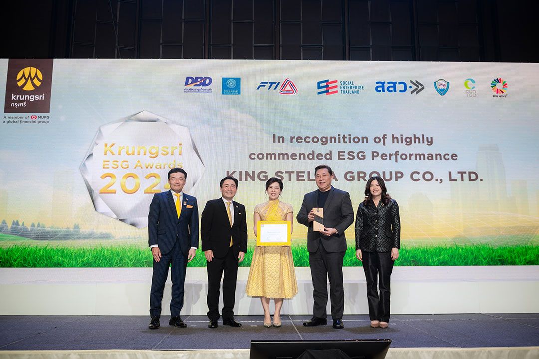 King’s Stella Group คว้ารางวัล Krungsri ESG Awards 2024 ตอกย้ำการเป็นผู้นำด้าน ESG พัฒนาธุรกิจสู่ความยั่งยืน