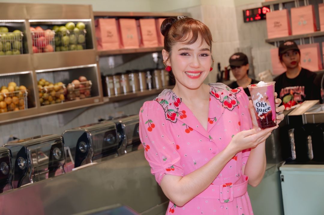 'Oh! Juice'คว้า 'ชมพู่ อารยา' นั่งแท่น Brand Admirer พร้อมชูเมนูพิเศษ Material Girl Smoothie อร่อยง่ายได้สุขภาพ