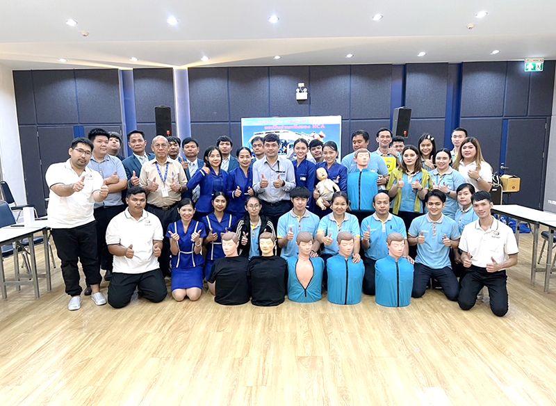 ‘นครชัยแอร์’ จัดอบรมหลักสูตรการปฐมพยาบาลเบื้องต้น