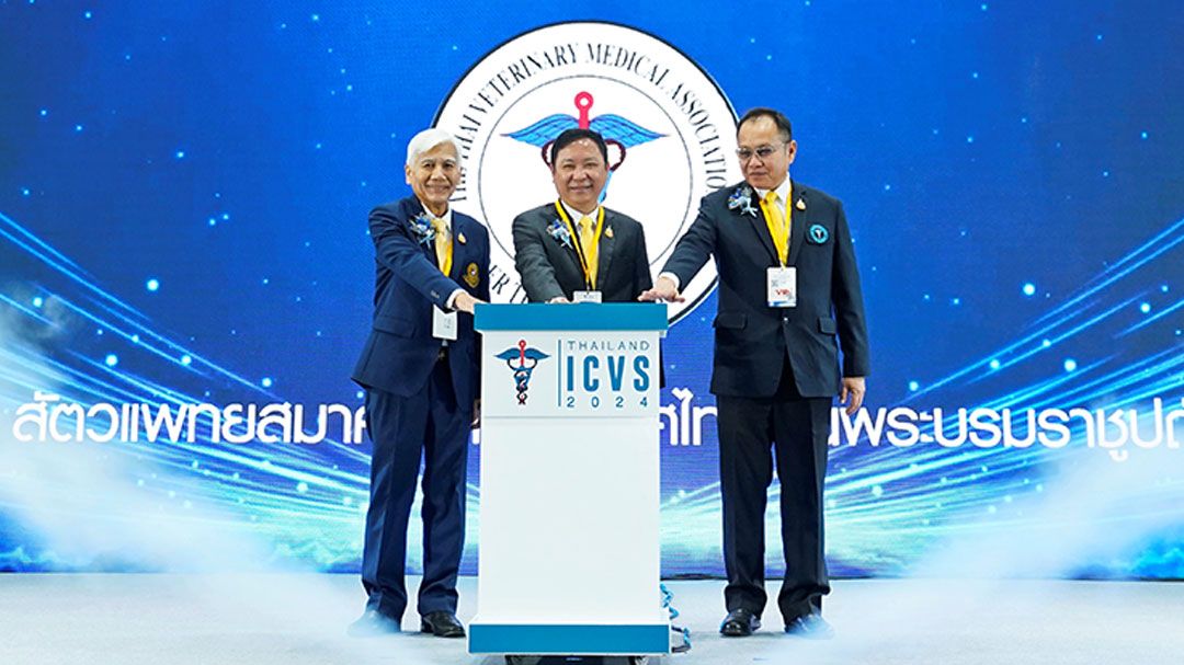 สัตวแพทยสมาคมฯ จับมือ สมาคมสัตวบาลฯ จัดประชุม ICVS 2024 ยกระดับห่วงโซ่คุณค่าอาหารมั่นคง เพื่อการผลิตและการบริโภคอย่างยั่งยืน