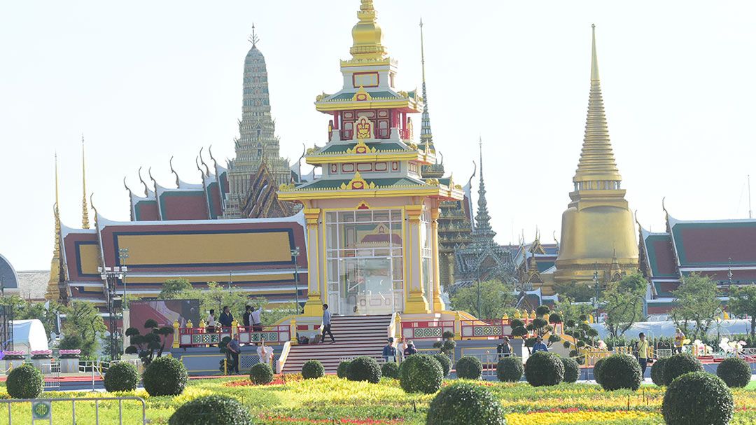 'ชูศักดิ์ ศิรินิล' สำรวจพื้นที่เตรียมความพร้อม สถานที่อัญเชิญ 'พระเขี้ยวแก้ว'