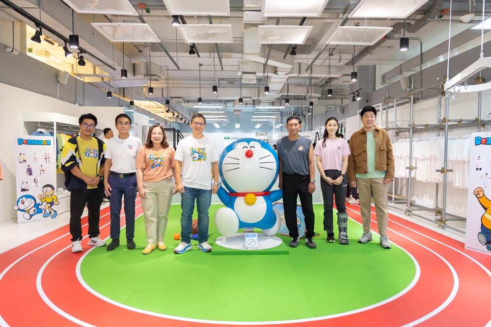 MCOT x ห่านคู่ เปิดคอลเลคชั่น สุดคิวท์‘DORAEMON Active Sportswear’