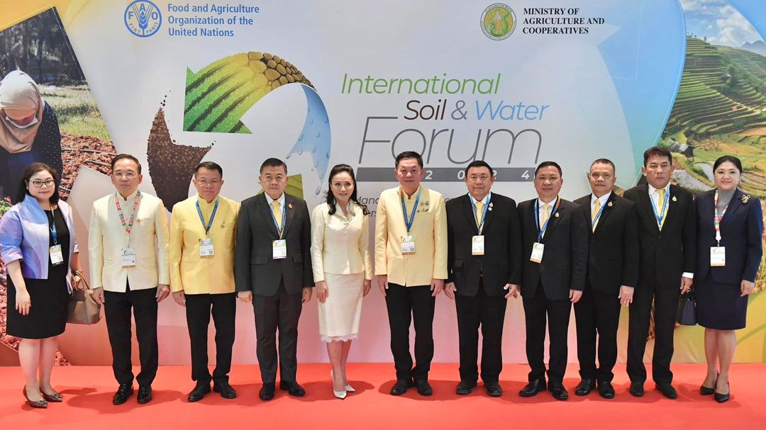 เลขาธิการ มกอช.เข้าร่วมพิธีเปิดประชุมนานาชาติว่าด้วยการจัดการทรัพยากรดินและน้ำ