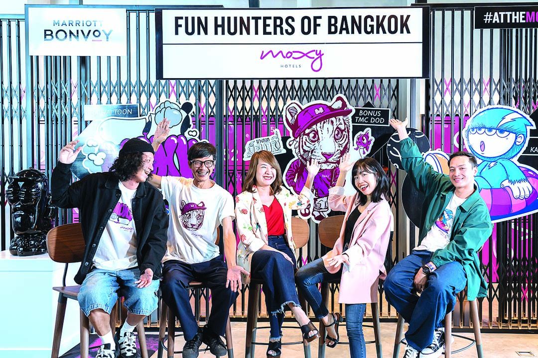 เปิด 5 ลายแทงไฮไลท์ศิลปะในงาน‘Fun Hunters of Bangkok’  ชวนทุกคนมาล่าความสนุกที่ โรงแรมม็อกซี่ แบงคอก ราชประสงค์ ส่งท้ายปี