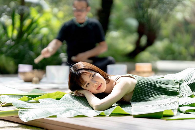 'เกรซ'–'แกรนด์'จูงมือมาHealidayกับโปรแกรมฮีลใจ ที่ RXV Wellness Village