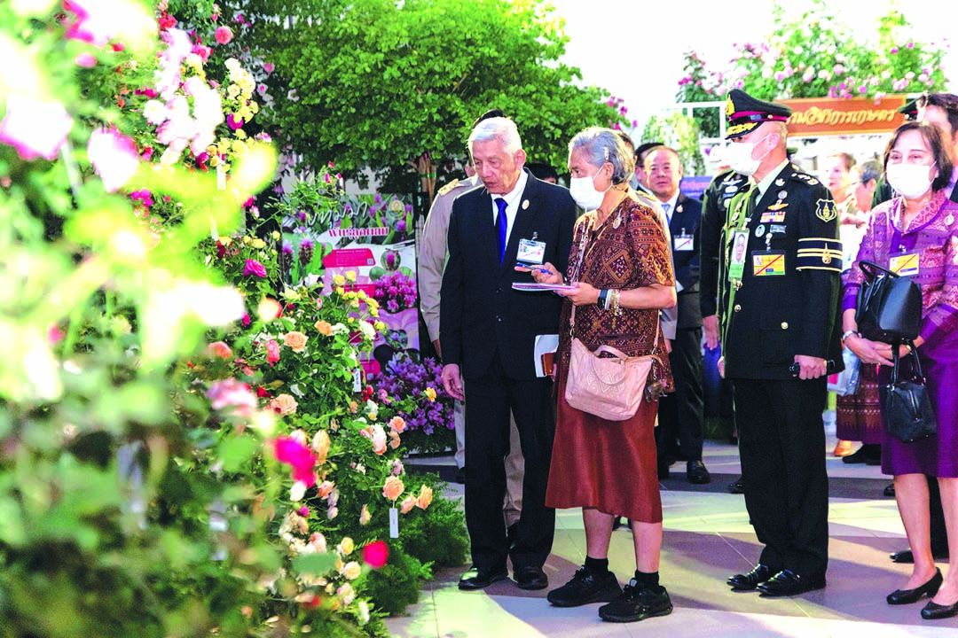 กรมสมเด็จพระเทพรัตนราชสุดาฯ ทอดพระเนตรการจัดแสดงกุหลาบกว่า 260 สายพันธุ์  งาน‘กุหลาบรวมนํ้าใจ เทิดไท้องค์ราชัน’เส้นทางมิตรภาพไทย-จีนสู่กุหลาบแห่งรักนิรันดร์