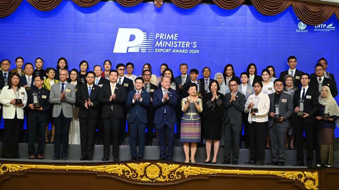 'พิชัย'มอบรางวัล Prime Minister’s Export Award 2024 ให้กับ 41 สุดยอดผู้ส่งออกไทย