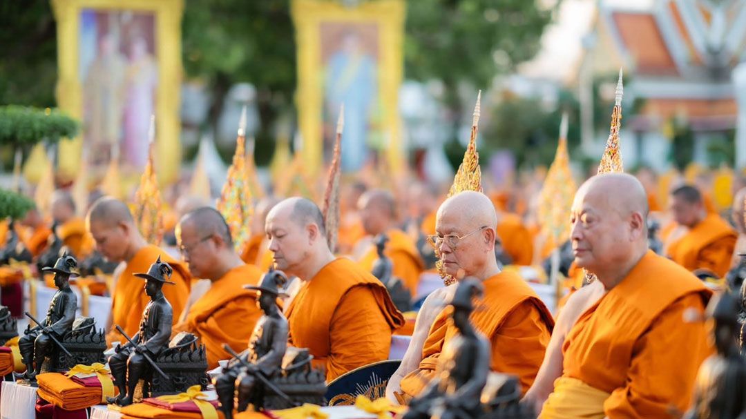 'วัดอรุณราชวราราม'จัดพิธีบำเพ็ญกุศลทักษิณานุปทาน ถวายเป็นพระราชกุศลแด่สมเด็จพระเจ้าตากสินมหาราช