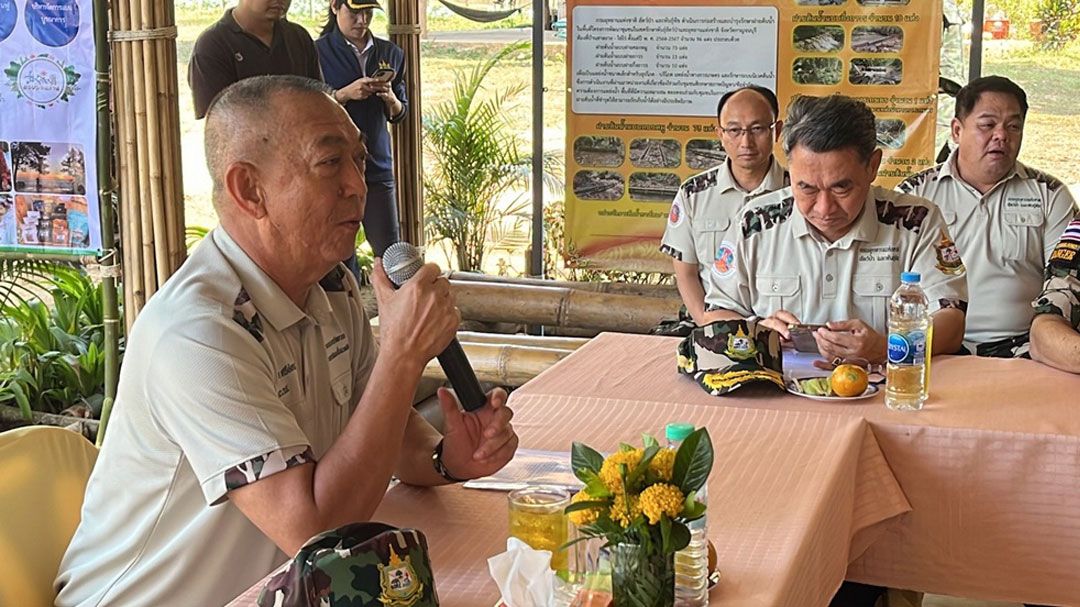 'รมว.ทส.'ควงอธิบดีกรมอุทยานแห่งชาติตรวจความพร้อมรับมือไฟป่ากาญจน์