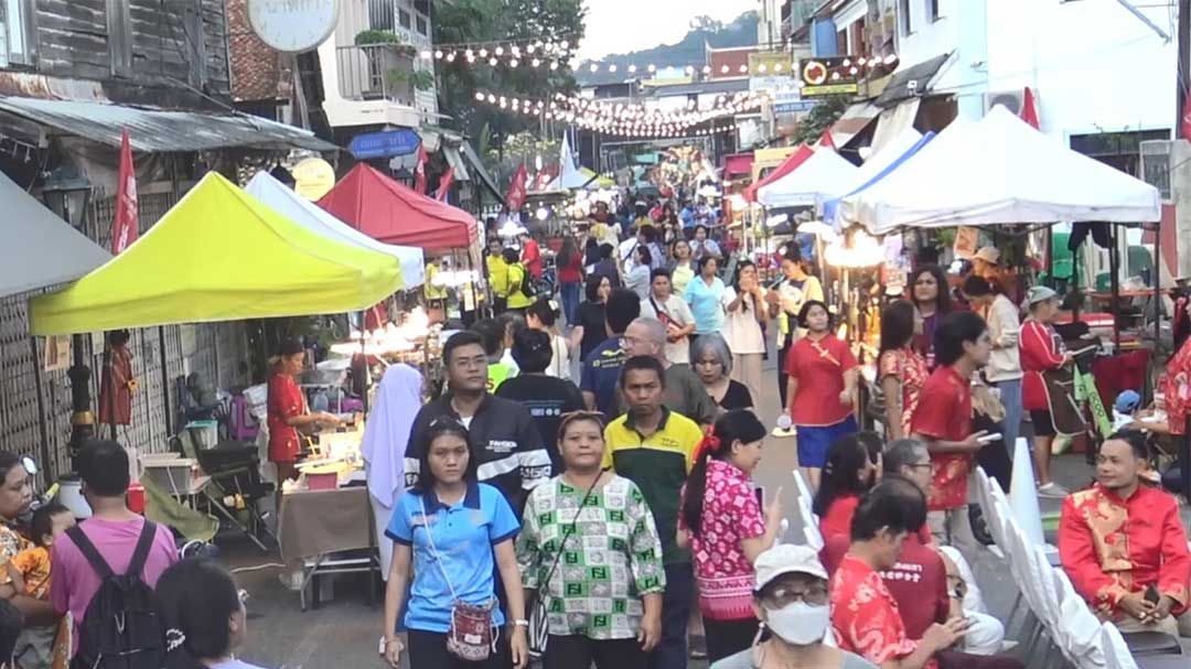 เปิดงาน‘ถนนคนเดินตรุษจีน’กระตุ้นเศรษฐกิจชุมชนย่านเมืองเก่า